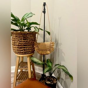 Woven Cross Body Bag